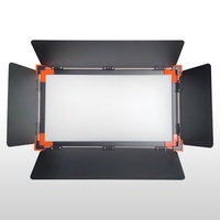 Panneau lumineux de studio LED-RGB200 200W, 3300 LED, Ra97 TLCI98, CCT 2700-9900K, HSI, DMX/APP, V-Mount/sans ventilateur, alliage d'aluminium, 10000 Lux