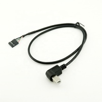 USB 2.0 Type B mâle Dupont 5 broches femelle câble d'en-tête 3A charge rapide pur cuivre PVC veste tresse carte mère imprimante d'ordinateur
