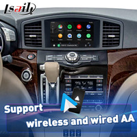 Pantalla Inalámbrica Lsailt con Android Auto y Carplay para Nissan Quest E52 2011-2017