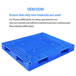 Offre Spéciale fournisseur de palettes en plastique bon marché <span class=keywords><strong>1200x1000</strong></span> palette en plastique de stockage d'entrepôt industriel robuste à vendre - Product Image 3