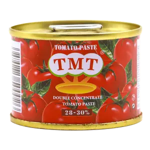 Prezzo all'ingrosso Top seller pasta di pomodoro 28-30% Brix pomodori freschi purea pasta di pomodoro