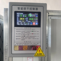 Nouveau déshydrateur alimentaire à petite échelle en acier inoxydable 2 doubles portes noix graines séchoir à haricots Machine 20 plateaux