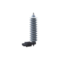Parafoudre miniature polymère JASCO YH-10W 200kV en cuivre, caoutchouc silicone et oxyde métallique pour protection de mise à la terre 156kV