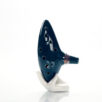 12 Hole Zelda Alto C Ocarina Musical Instrument Factory Direct Sales Porcelain Flute