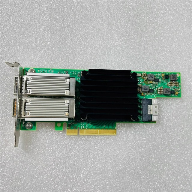 Connect X-5 EDR IB/100GbE MCX556M-ECAT Dual Port 10 Gigabit Network Card MCX556M