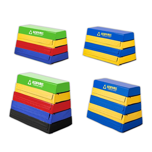 Quatre sections pommeau <span class=keywords><strong>cheval</strong></span> voûte boîte de saut enfants multi fonction équipement de <span class=keywords><strong>gymnastique</strong></span> gym utiliser <span class=keywords><strong>cheval</strong></span> de saut <span class=keywords><strong>d</strong></span>étachable - Product Image 1