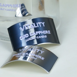 Flacon de parfum vide 2026 à prix compétitif avec étiquettes adhésives métalliques, étanche et écologique, estampage à chaud doré, formes personnalisées - Product Image 3