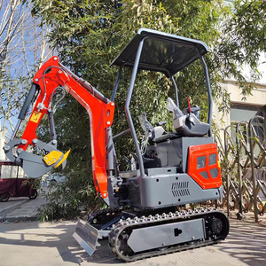 Mini Excavadora de 1 Tonelada con Bomba Hidráulica y Motor, Cabina Cerrada para Uso en Granjas y Jardines, Bajo Mantenimiento, Envío Gratuito - Product Image 2