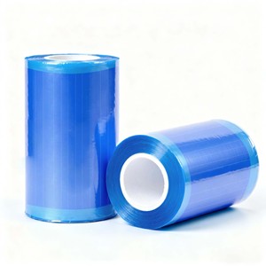 Disposable toilet seat <b>cover</b>, hotel seat <b>cushion</b>, travel essential, thickened dental blue film. - Product Image 1