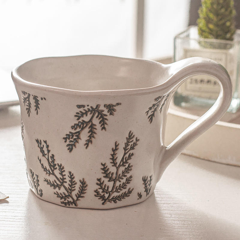 ถ้วยอาหารเช้าขนาดเล็ก ลายใบวิลโลว์