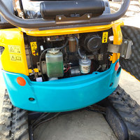 Excavadora usada Mini KUBOTA en las mejores condiciones, 1,5 toneladas, excelente funcionamiento de segunda mano con excavadoras usadas de buena calidad de Japón