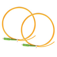 SC/APC Fiber Optic Patch Cord Simplex 0.9mm FTTH Fiber Pigtail 1m Single G657A1