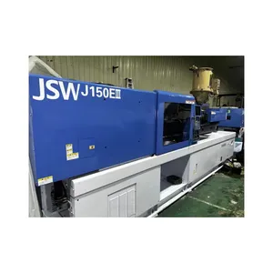 150 T vente chaude d'occasion japonais JSW J150EII 150 tonnes machine de moulage par injection machine de thermoformage de haute qualité