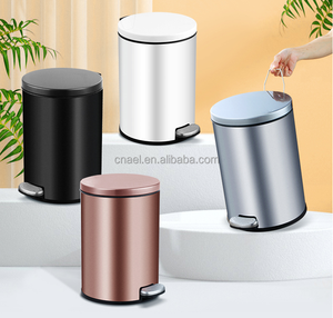 <span class=keywords><strong>Hot</strong></span> Bán Thép Không Gỉ Bàn Đạp Bụi Bin Kim Loại Hộ Gia Đình Thùng Rác Có Thể Cho Nhà Bếp Và Khách Sạn Vàng Thùng Rác Có Thể - Product Image 6