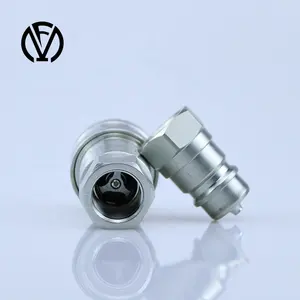 Raccord rapide de tuyau hydraulique en acier au carbone <span class=keywords><strong>ISOA</strong></span> 1/2 pouces pour tracteurs hydrauliques - Product Image 5