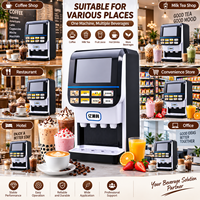 Distributeur de boissons chaudes instantanées à 8 saveurs, machine à boissons en poudre multi-saveurs, café, lait, thé, jus, chocolat chaud