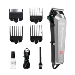 2024 Nieuwe Stijl Usb Elektrische Tondeuse Machine Outdoor Auto Scheerapparaat Heren Tondeuse Hair Cut Machine Voor Mannen