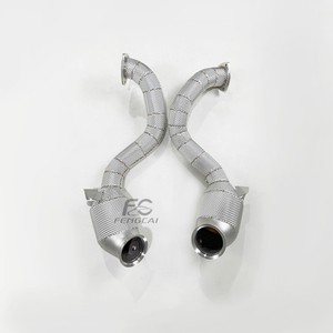 Tuyau d'échappement en acier inoxydable, pièces de performance automobile, ajustement direct pour <span class=keywords><strong>Aston</strong></span> <span class=keywords><strong>Martin</strong></span> <span class=keywords><strong>DB11</strong></span> 4.0T 2016-2022 - Product Image 6