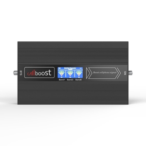 Callboost 850/1800/2100MHz 2G 3G 4G 70dB 20dBm <span class=keywords><strong>ALC</strong></span> amplificador de señal de tres bandas repetidor de red móvil teléfono celular GSM LTE Booster - Product Image 1