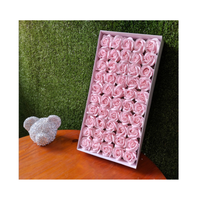 Vente directe d'usine, prix bas, savon aux roses, 50 pièces, Buchete Flori, Flori artificiel, De Sapun
