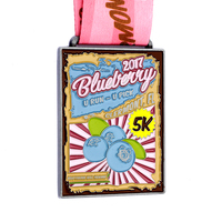 Médaille de course sur route de haute qualité Médaille de reconnaissance du marathon d'Okinawa personnalisée Logo et graphiques personnalisables