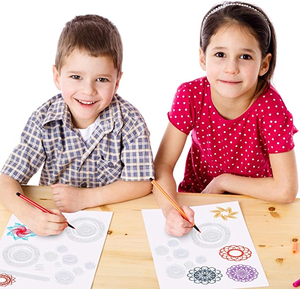 Спиральная прозрачная Геометрическая линейка для детей - Product Image 6