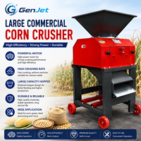 Machine à moudre le maïs robuste, équipement de broyage du maïs, concasseur de céréales pour l'alimentation du bétail, transformation agricole