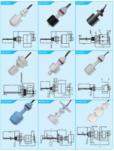 สวิตช์ระดับของเหลวพลาสติกสำหรับถังจ่ายสารเคมี ทนต่อการกัดกร่อน - Product Image 5