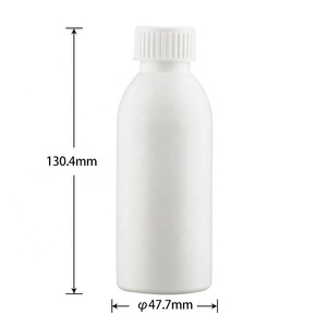 Buena calidad 150ml PE <span class=keywords><strong>Jarabe</strong></span> <span class=keywords><strong>para</strong></span> <span class=keywords><strong>la</strong></span> <span class=keywords><strong>tos</strong></span> Tornillo Tapa blanca Botella de medicina líquida Proveedores - Product Image 2