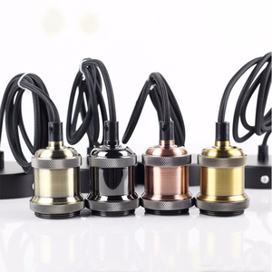 Nhà Máy Cung Cấp Trực Tiếp Nhà Sản Xuất Mặt Dây Chuyền Ánh Sáng Ngoài Trời Đôi Đèn Bàn Với E27 Ổ Cắm - Product Image 3