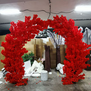 Arche de cerisier artificiel en fibre de verre <span class=keywords><strong>blanc</strong></span> haute simulation 3m/2.5m/2m/1.5m pour <span class=keywords><strong>d</strong></span>écoration intérieure de mariage - Product Image 2