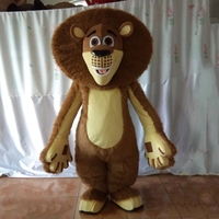 Dành Cho Người Lớn Sư Tử Linh Vật Trang Phục/Mascotte Trang Phục