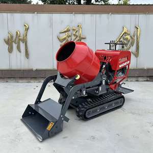 Woer自己積載コンクリートミキサーダンパー機械油圧ディーゼルコンクリートミキサーモバイルポータブルコンクリートミキサー機器 - Product Image 1