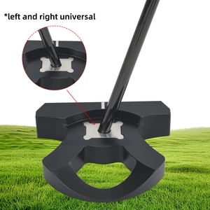 Putter da Golf Kasmax, Impugnatura Intercambiabile Brevettata, Adatto per Mano Destra <span class=keywords><strong>e</strong></span> <span class=keywords><strong>Sinistra</strong></span>, Asta Elettroplaccata Nera - Product Image 5