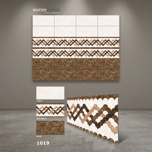 Azulejos de Pared de Cerámica Pulida de 300x600 mm (30x60 cm) al por Mayor para Sala de Estar y Baño, Azulejos de Pared de Porcelana para Interiores - Product Image 4