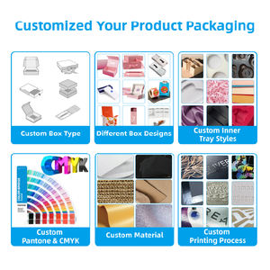 Boîte cadeau magnétique personnalisée pour huiles essentielles avec insert en EVA blanc, emballage en carton rigide pour solutions d'emballage personnalisées - Product Image 4