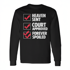 Camiseta de manga larga Heaven Sent Court Approved Forever Spoiled - Product Image 2
