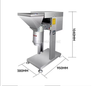Broyeur <span class=keywords><strong>de</strong></span> fruits et légumes <span class=keywords><strong>de</strong></span> qualité alimentaire, broyeur <span class=keywords><strong>de</strong></span> gingembre et d'ail, déchiqueteuse <span class=keywords><strong>de</strong></span> fruits et légumes à grande échelle - Product Image 1