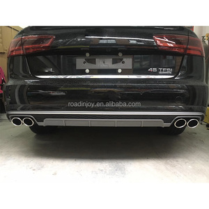 Lame de pare-choc arrière pour <span class=keywords><strong>audi</strong></span> A6 Sline S6, en acier inoxydable, <span class=keywords><strong>2016</strong></span>, 2017, 2018 - Product Image 2