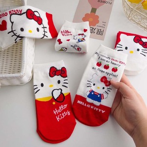 HY-1756 Offre Spéciale Invisible mignon Animal bonjour chat bateau chaussettes femmes dessin animé chat chaussettes courtes fille <span class=keywords><strong>bas</strong></span> <span class=keywords><strong>court</strong></span> femmes - Product Image 4