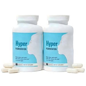 Cápsulas de limpieza de hiperpigmentación para el cuidado de la piel OEM, cápsula de limpieza vegana para pieles grasas, reduce las manchas oscuras de la piel - Product Image 1