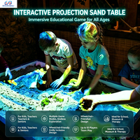 Table de sable interactive de projection pour enfants, Table de sable Magique AR/VR pour parc à thème