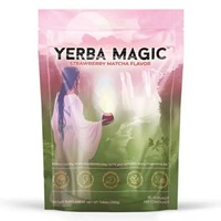 Yerba Mate de Paraguay en Polvo Instantáneo, Té en Bolsitas, Procesamiento Crudo, 30g, Calidad Superior, 2 Años de Vida Útil