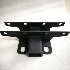 อุปกรณ์เสริมสำหรับรถยนต์ LUMA 4x4อุปกรณ์เสริมท้ายรถเหล็กสีดำผูกปมสำหรับ <span class=keywords><strong>JEEP</strong></span> Wrangler JL 2018 + ลากจูงรถพ่วงเงื่อนไขใหม่ - Product Image 5
