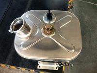 Tangki Bahan Bakar Aluminium Alloy Baru yang Dapat Disesuaikan untuk Mobil, untuk Penggantian dan Perbaikan Mobil, Termasuk Tangki Udara