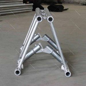 Armazón <span class=keywords><strong>de</strong></span> aluminio para iluminación <span class=keywords><strong>de</strong></span> <span class=keywords><strong>DJ</strong></span>, estructura <span class=keywords><strong>de</strong></span> armazón plegable triangular, resistente, accesorios baratos - Product Image 4