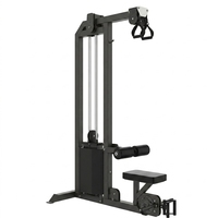 Machine de musculation Lat Pulldown unisexe, ensemble complet, pour entraînement dorsal haut/bas, équipement de fitness pour usage commercial en salle de sport