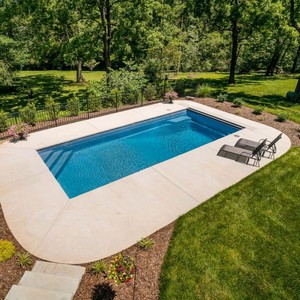 Grande <span class=keywords><strong>piscine</strong></span> en fibre de verre pour adultes pour la natation en plein air à vendre - Product Image 6