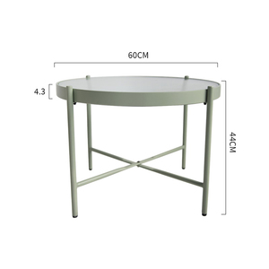 Bestseller Günstiger Preis Wohnzimmer Einzigartiger kleiner Tee tisch Luxus-Couch tisch aus Holz und Eisen - Product Image 1