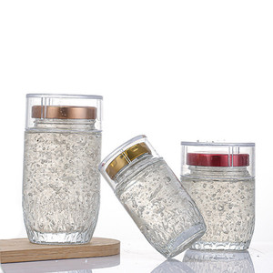 Vente chaude Bouteille en verre vide personnalisée avec logo 50ml-360ml Pot de stockage en verre <span class=keywords><strong>pour</strong></span> nid d'oiseau, miel, confiture, colle à <span class=keywords><strong>poisson</strong></span> avec couvercles - Product Image 2